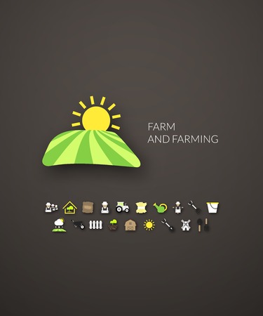 Flat icons set 26のイラスト素材