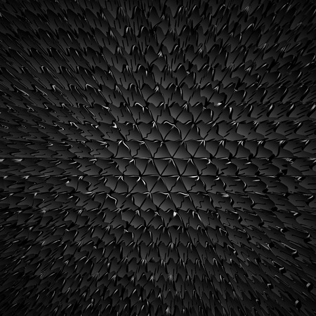 Black dragon skin background, realistic squamaのイラスト素材