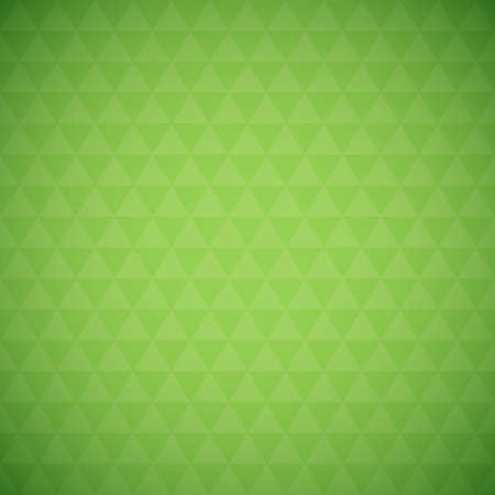 Abstract green triangle background, simple vector illustrationのイラスト素材