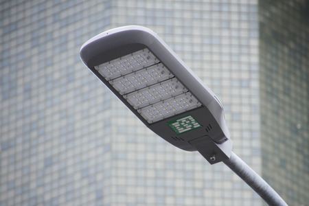 Streetlight LED with colored background