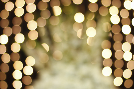 blurred lights background, blurred christmas balls, abstract lighting background; unfocused...
