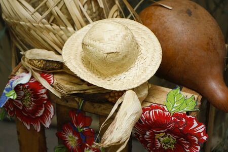 Details of decoration of June party, colorful decorative themesの写真素材