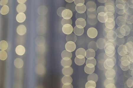 defocused abstract scene background in yellow tonesの写真素材
