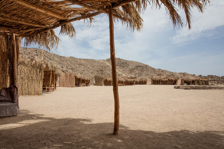 Desert nature in egypt travel day textureの写真素材