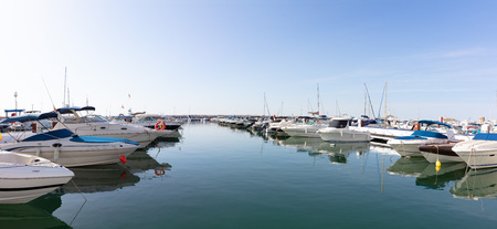 Spanish harbor in puerto banus