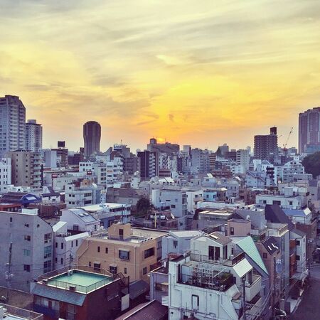 Sunset in Tokyo
