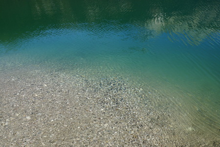 Lake in the Alpsの写真素材