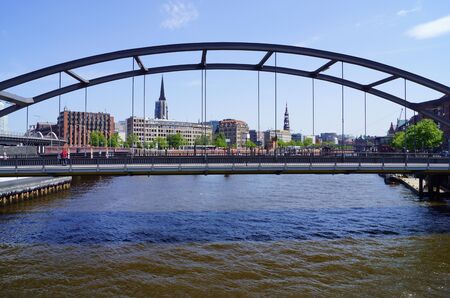 Bridge in Hamburgのeditorial素材