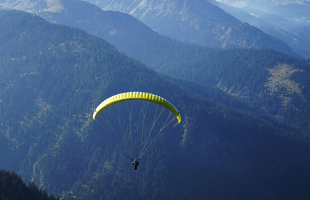 Paraglidingの写真素材