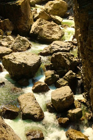 River in the Tyrolean Alps