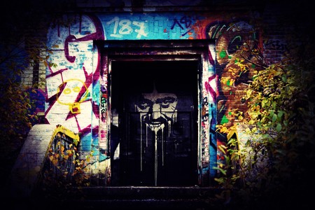 Graffiti Art, 2015 Itzehoe, Germanyのeditorial素材