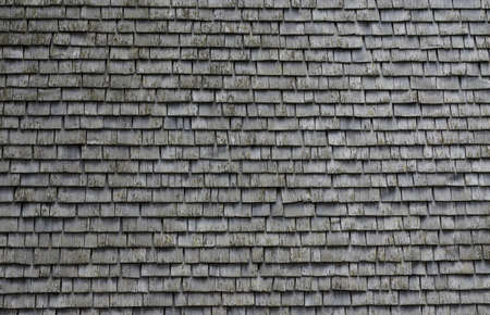 Wooden wall on an old wooden houseの写真素材