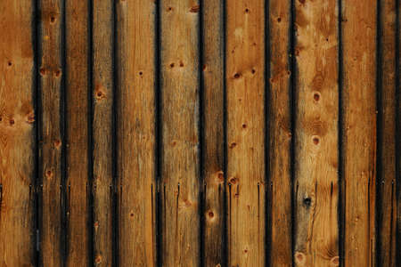 Wooden wall on an old wooden houseの写真素材