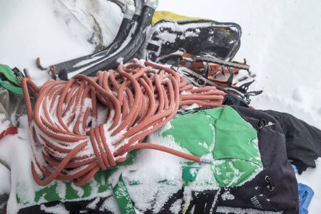 Climbing materialsの写真素材