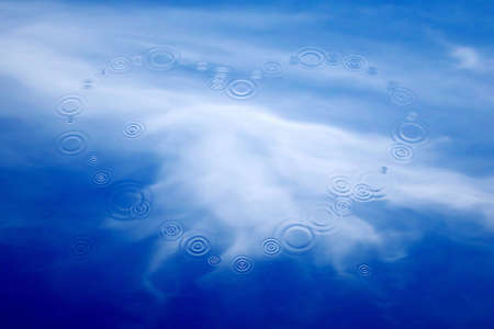 heart on a water