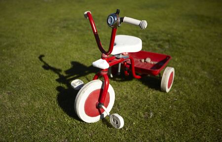 red Bicycleの写真素材