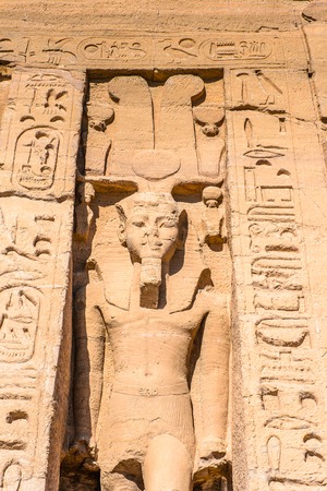 Colossus of the Small Temple of Nefertari, Abu Simbel, Egypt