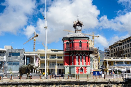 CAPE TOWN, SOUTH AFRICA - FEB 22, 2013: Port of Cape Town, South Africa. Cape town is the most...