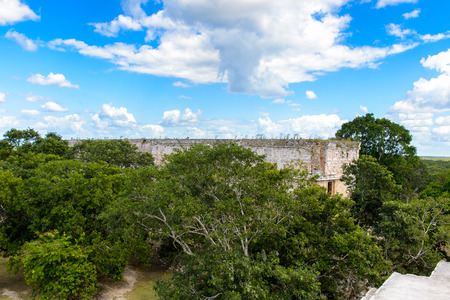 Uxmal, an ancient Maya city of the classical period. One of the most important archaeological sites...