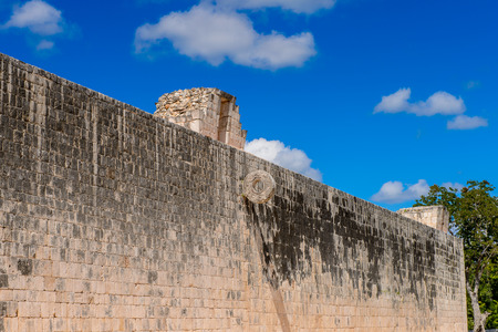 Chichen Itza, Tinum Municipality, Yucatan State. It was a large pre-Columbian city built by the Maya people of the Terminal Classic period. UNESCO World Heritageの写真素材