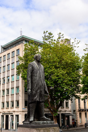 Architecture of Dublin, the capital and largest city of Ireland.の写真素材