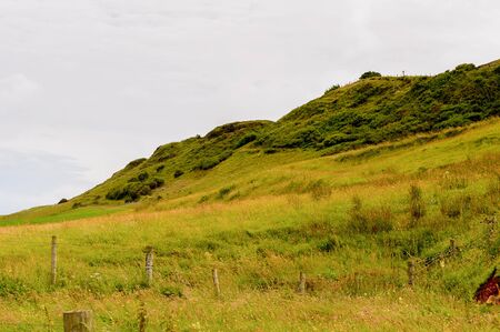 Carrick-a-Rede, Causeway Coast Route, National Trust. Northern Irelandの写真素材