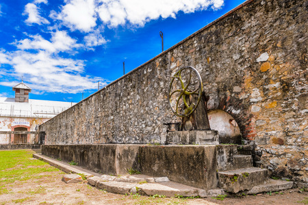 Prison in Saint Laurent du Maroni, French Guiana, South Americaの写真素材