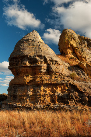 Curious mountain in Madagascarの写真素材