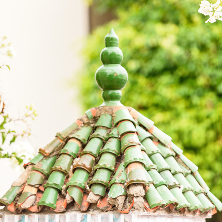 Architecture of Tangier, a major city in northern Morocco. It is the capital of the Tanger-Tetouan-Al Hoceima Region and of the Tangier-Assilah prefecture of Morocco.の写真素材