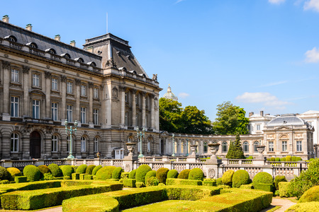Royal Palace of Brussels, Belgiumのeditorial素材