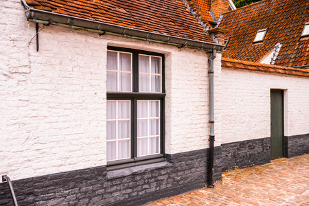 Architecture of the Historic Centre of Bruges, Belgium.の写真素材