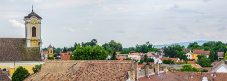 Panorama of Szentendre, Hungaryの写真素材