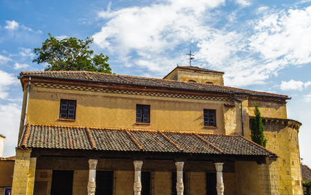 Architecture of Segovia, a medieval city in the region of Castile and Leon, Spain.のeditorial素材