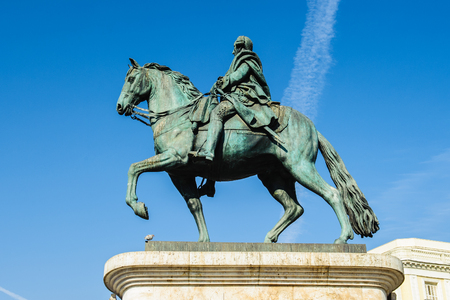 King Charles III, Madrid, Spainの写真素材