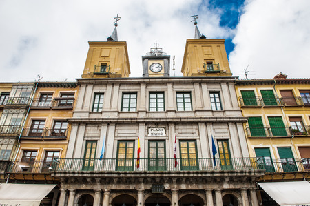 City Hall of Segovia, Spainのeditorial素材