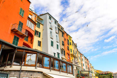 Porto Venere, Italy. Porto Venere and the villages of Cinque Terre are the UNESCO World Heritage...