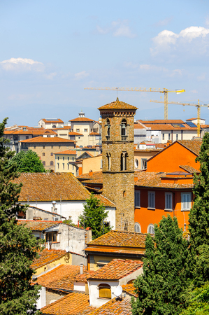 Historic Centre of Florence, Italy.の写真素材