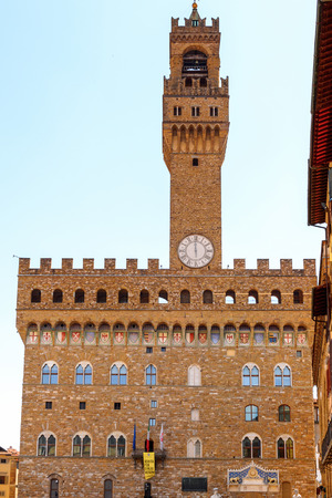 Ufizzi gallery building in Florence, Italy.のeditorial素材