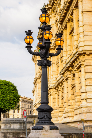 Historic Center of Rome, Italy. Rome is the capital of Italy and a popular touristic destinationの写真素材