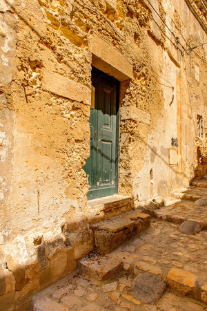 Architecture of Matera, Puglia, Italy. The Sassi and the Park of the Rupestrian Churches of Matera.のeditorial素材