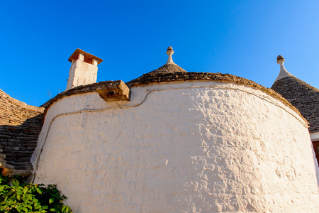 Trulli of Alberobello, a small town in Apulia, Italy.の写真素材