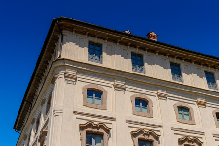 Architecture  on the Isola Bella (Bella Island), Lake Maggiore, Italyの写真素材