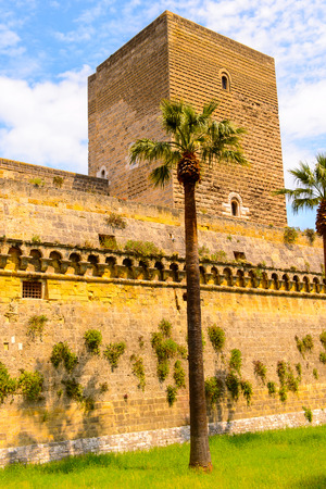 Swabian Castle, Old Town of Bari, Italy.のeditorial素材