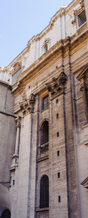 Wall of the Saint Peter's Basilica, Rome, Italyのeditorial素材