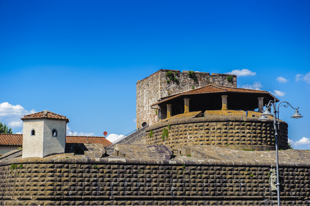 Architecture of the historic centre of Florence, Italy.の写真素材