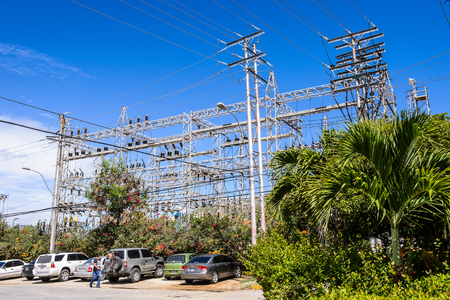 ISLA MARGARITA, VENEZUELA - NOV 12, 2013: Isla Margarita. Isla Margarita is the largest island in the Venezuelan state of Nueva Espartaのeditorial素材