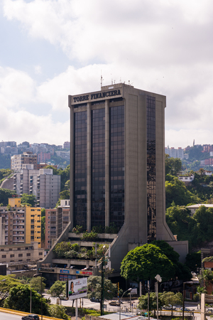 CARACAS, VENEZUELA - NOV 20, 2013: Architecture of Caracas. Full name is Santiago de Leon de Caracas,the capital and largest city of Venezuela.のeditorial素材