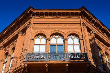 Architecture in the Old Town of Riga.のeditorial素材