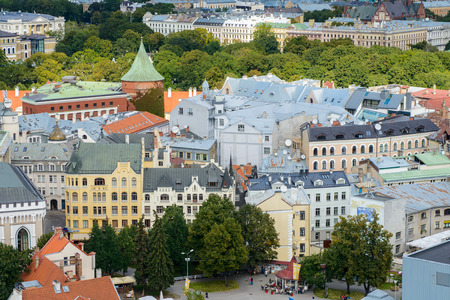 Architecture in the city of Riga, Latvia
