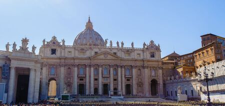 Saint Peter's Basilica in Vatican, Rome, Italy